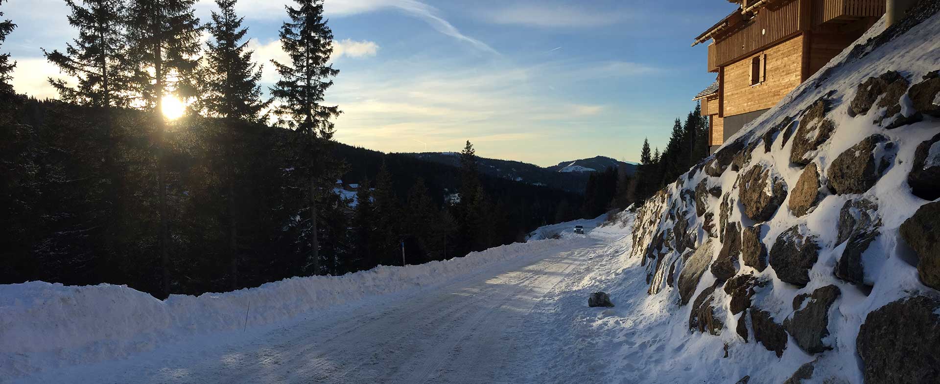 Winterlandschaft im Lachtal